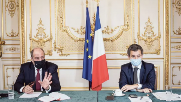 France Gerald Darmanin Et Eric Dupond Moretti Lutter Contre Ceux Qui Veulent Rompre Avec La Republique Crif Conseil Representatif Des Institutions Juives De France